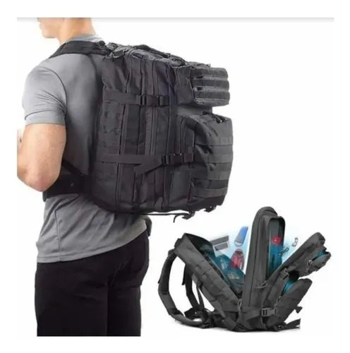 Morral táctico 50L ultra resistente – paga al recibir